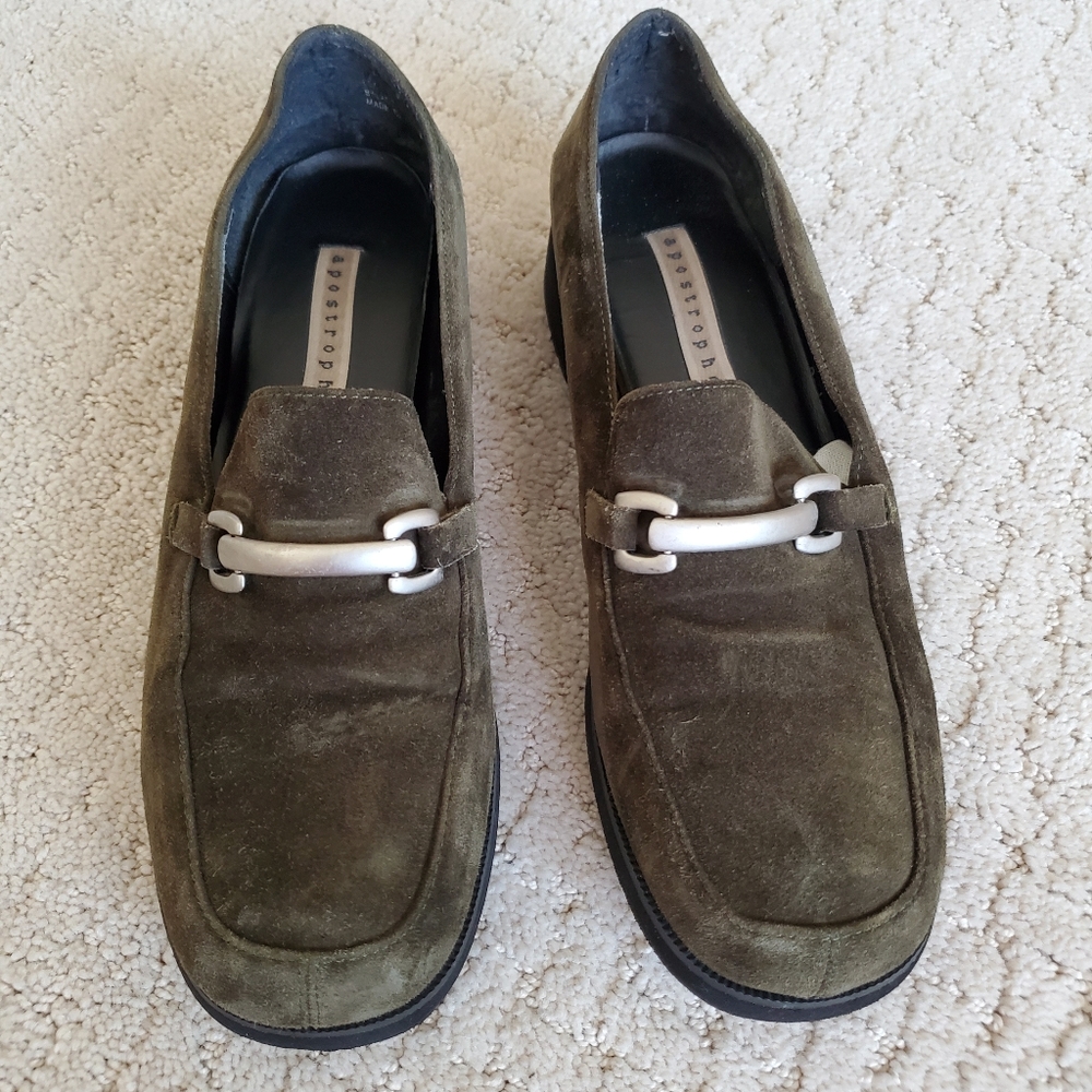Apostrophe Swede Loafers